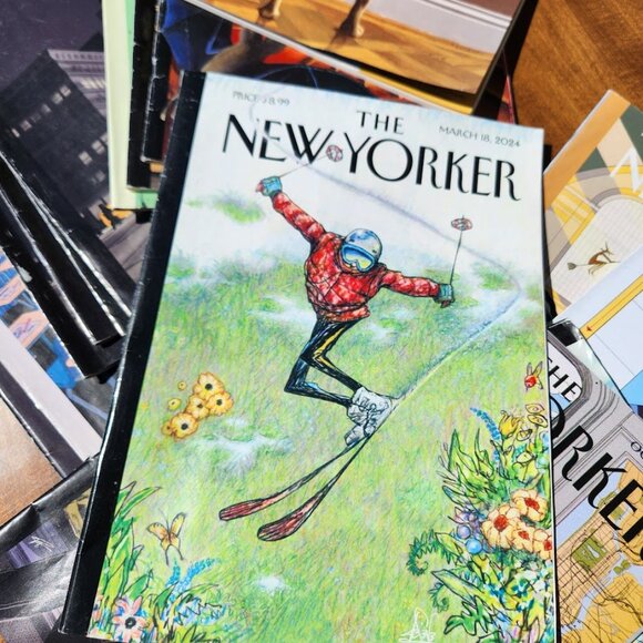 The New Yorker Magazine Bundle Lot of 7 Magazines RANDOM DATES Reading bundle Y - Picture 6 of 11
